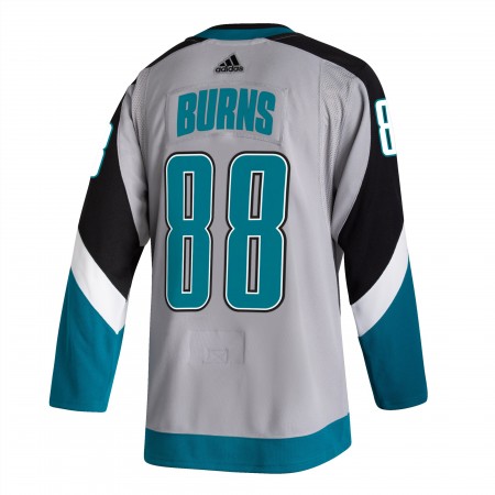 San Jose Sharks Brent Burns 88 2020-21 Reverse Retro Authentic Shirt - Mannen